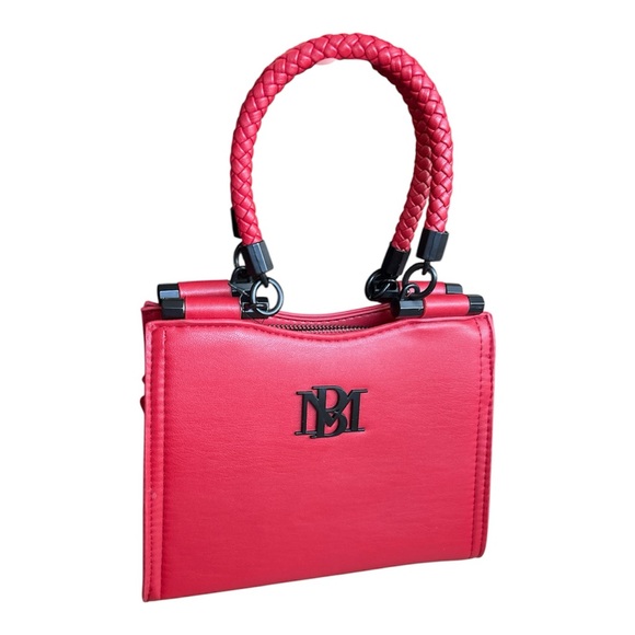 Badgley Mischka Braided handles purse - Picture 2 of 8